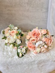 Svatební set pro nevěstu, svědkyni a pro ženicha